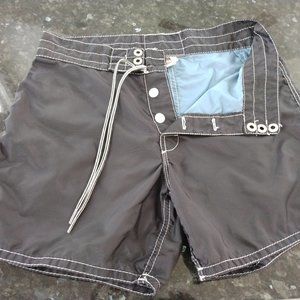 Men's Birdwell Swim Trunks Black Size 29